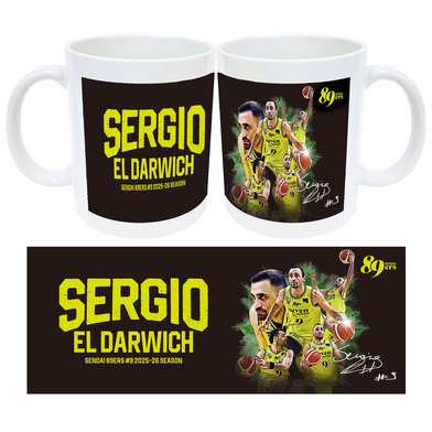 【MyPLAYER COLLECTION 2025-26】マグカップ #9 セルジオ・エル ダーウィッチ